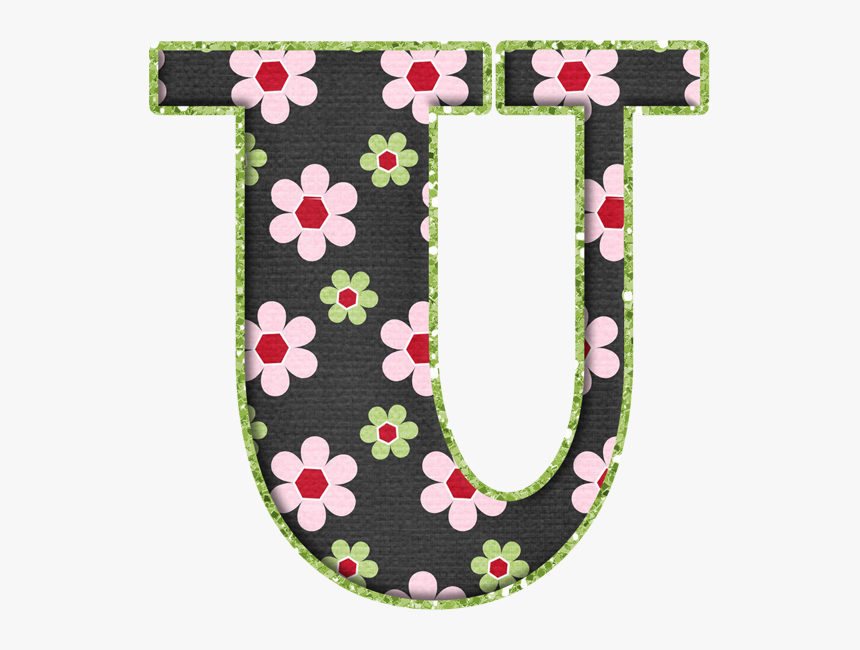 Transparent Florecitas Png - Alfabeto De Florecitas Rosas De Eduarda Cavalcanti, Png Download