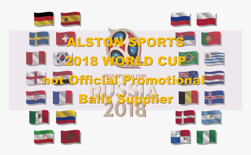 2018 世界 盃 國旗, HD Png Download