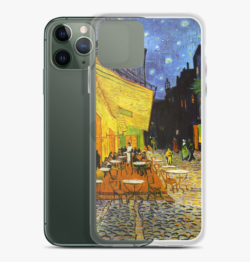 City Lights Case - Vincent Van Gogh (cafe Terrace At Night) Art Poster, HD Png Download