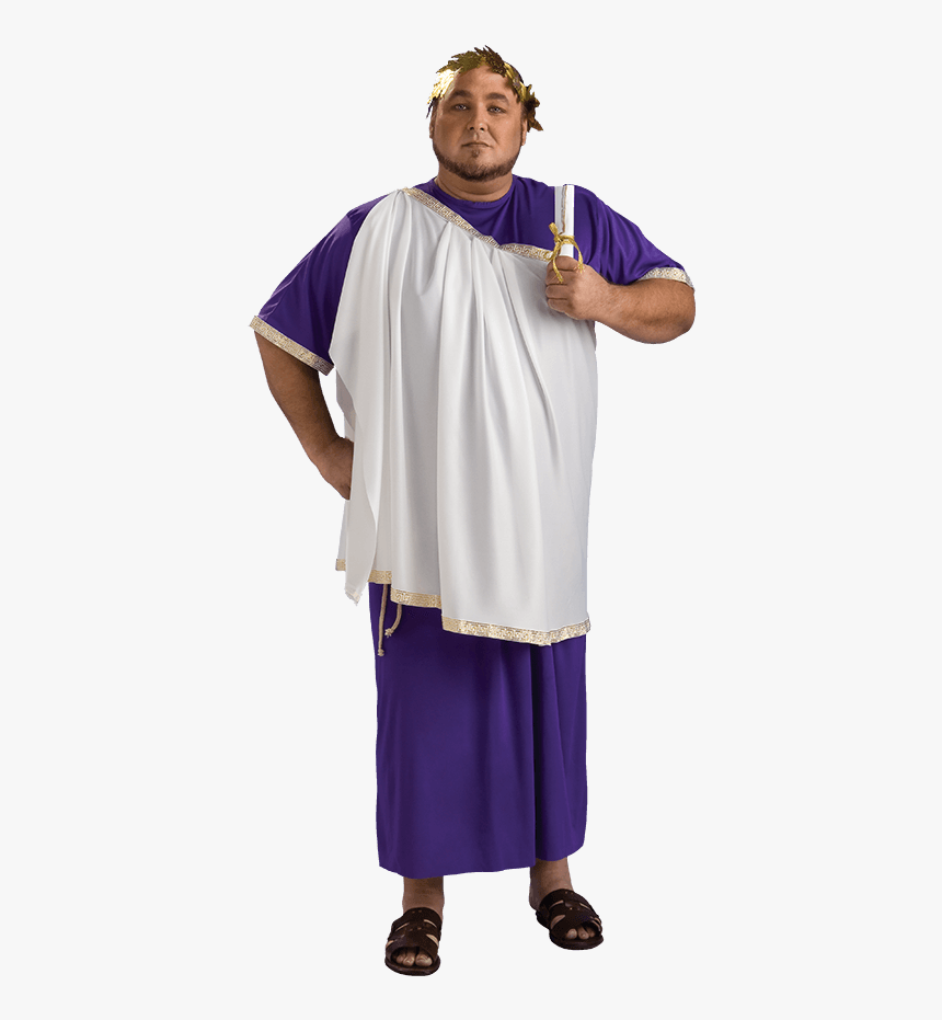 Mens Plus Size Julius Caesar Costume - Julius Caesar, HD Png Download