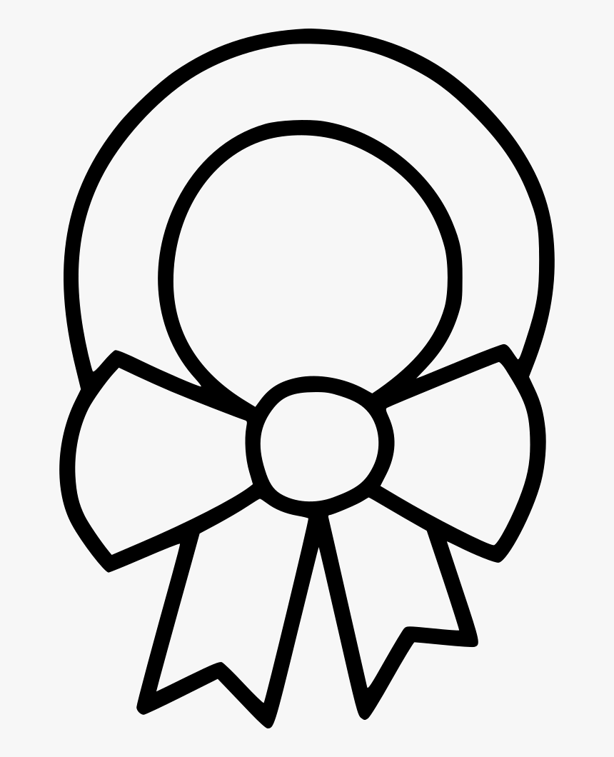 Bow Wreath Leaf Decoration - Portable Network Graphics, HD Png Download