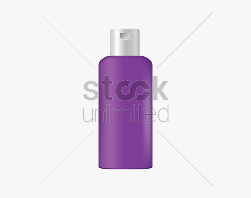 Violet,purple,plastic Care,lotion - Glass Bottle, HD Png Download