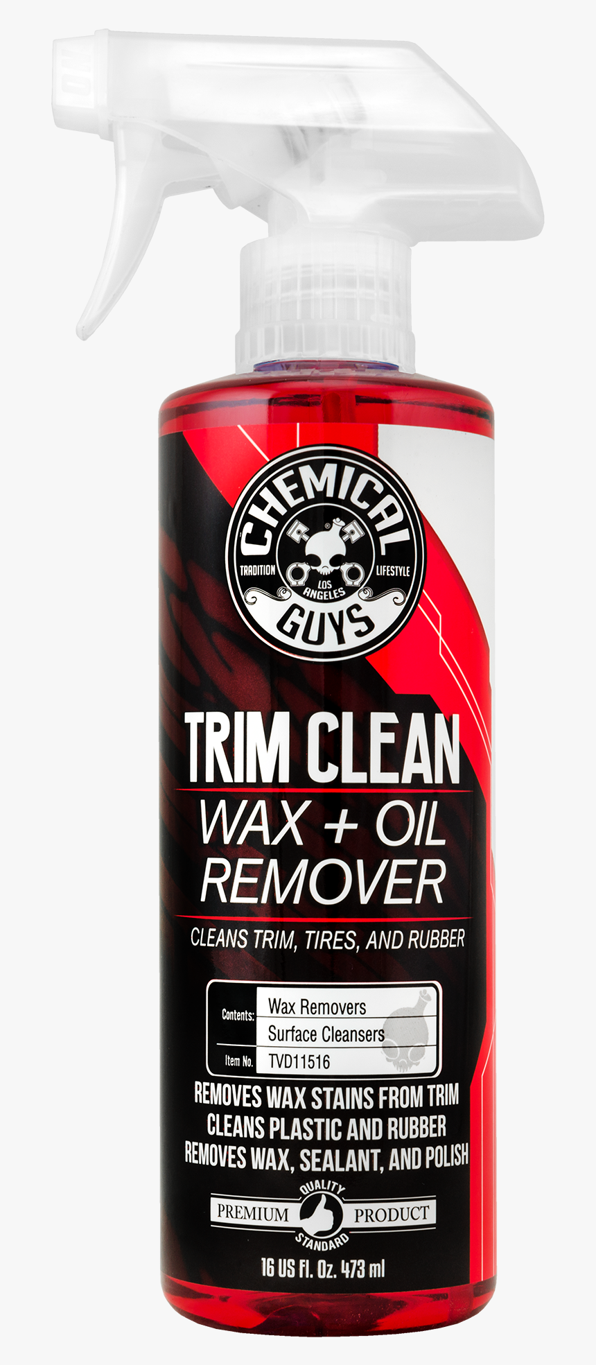 Trim Clean Wax And Oil Remover - Chemical Guys Tvd11504 Trim Clean Wax And Oil Remover, HD Png Download