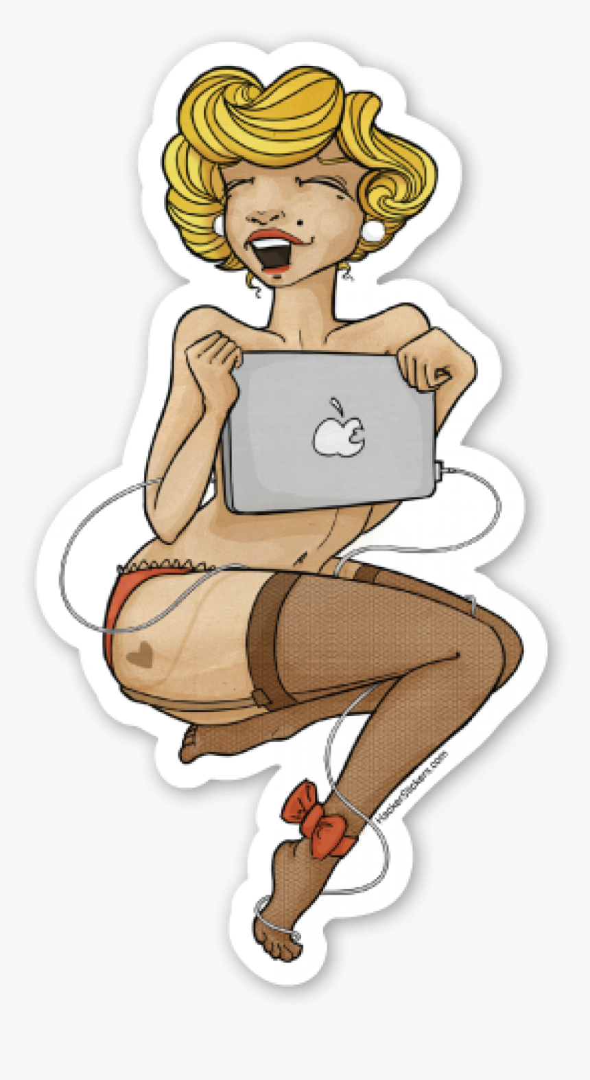 Pinup Girl Png - Cartoon, Transparent Png