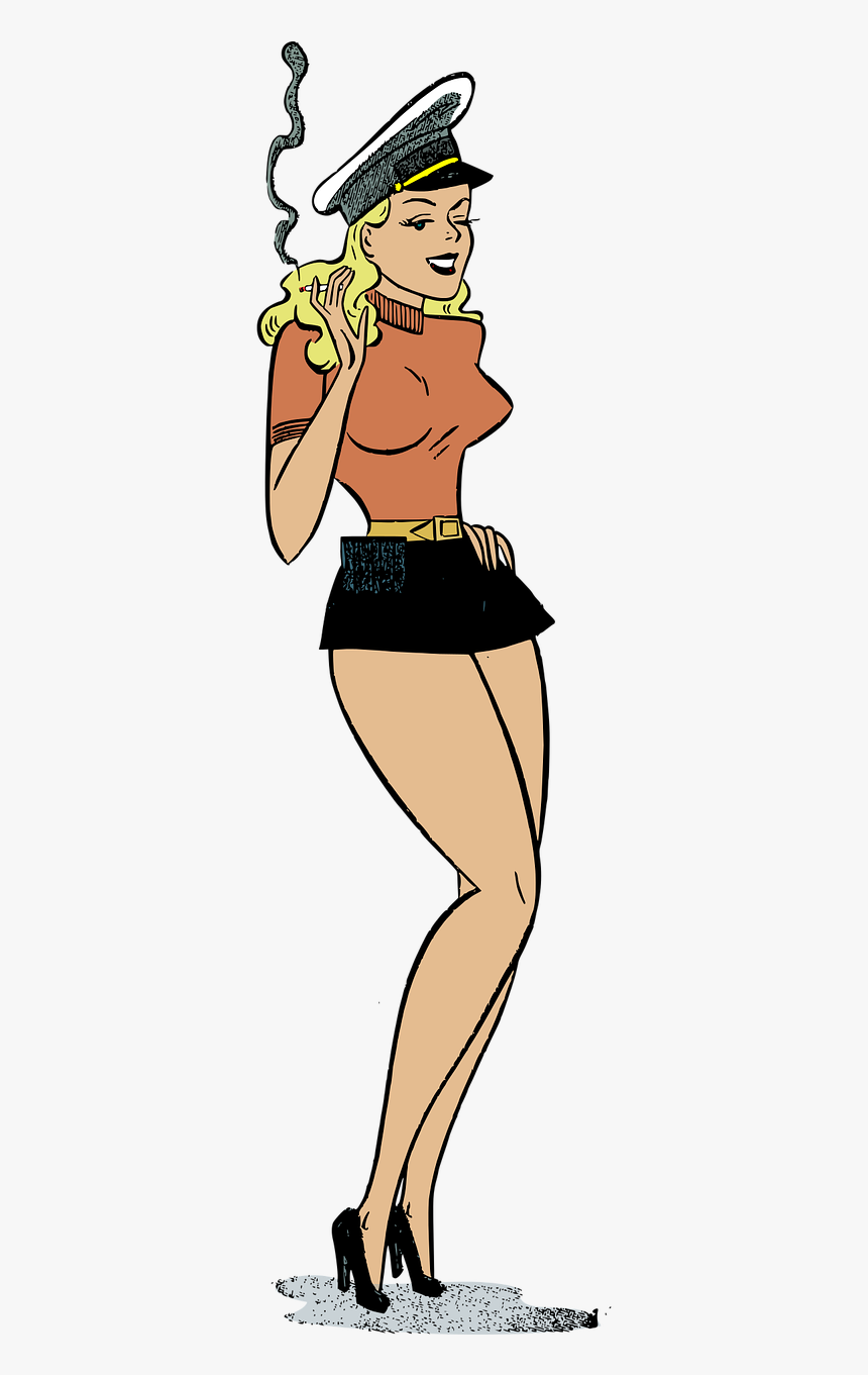Free Pin Up Vector Clipart, HD Png Download
