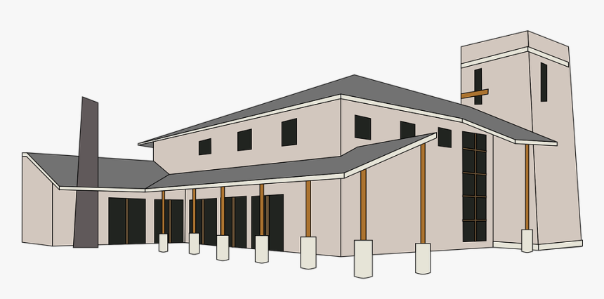 Church Building Png - Church Building Clipart Png, Transparent Png