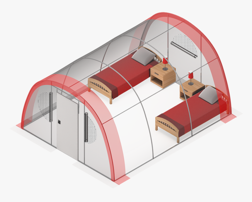 Alaska Structures Xt-series Fire Station Buildings - Arch, HD Png Download