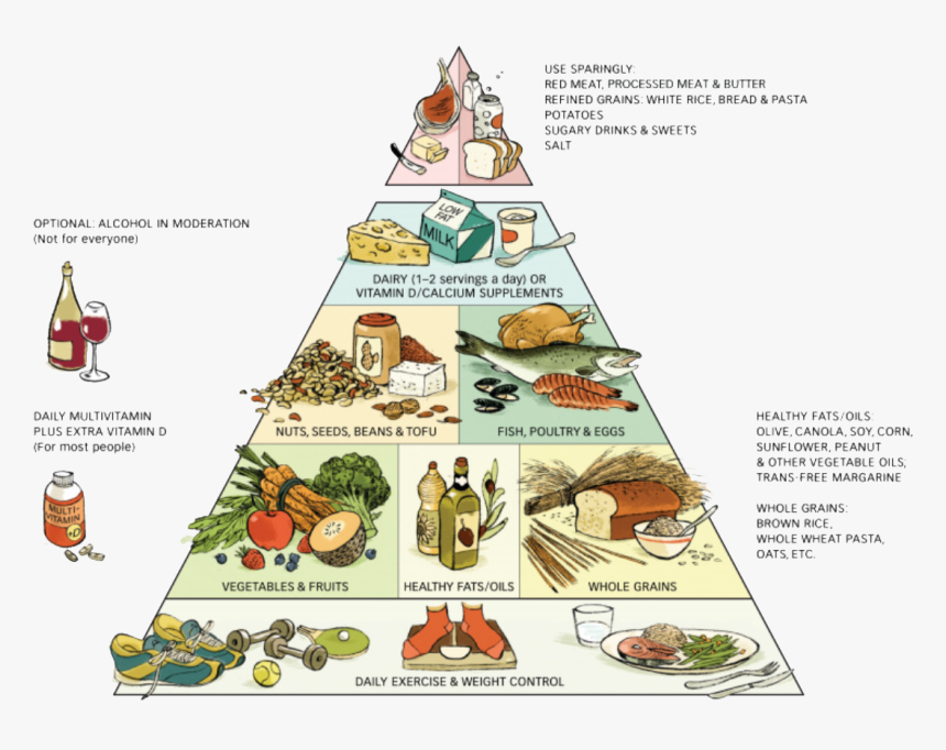 Types Of Nutrition Food, HD Png Download