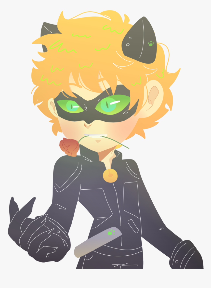 Chat Noir 7w7 /la Gata Pasiva - Chat Noir La Gata Pasiva, HD Png Download