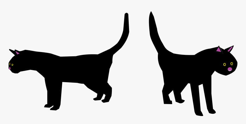 Chat Noir Svg Clip Arts - Black Cat Alert Png, Transparent Png