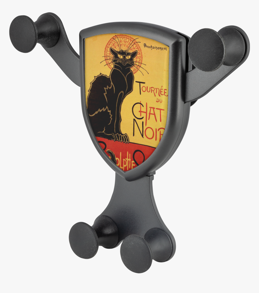 Chat Noir Wireless Car Charger - Battery Charger, HD Png Download