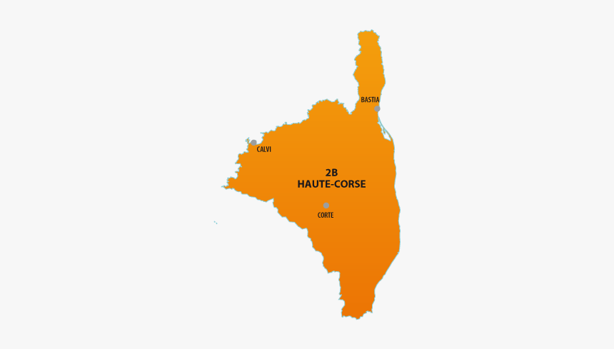 Carte Corse, HD Png Download