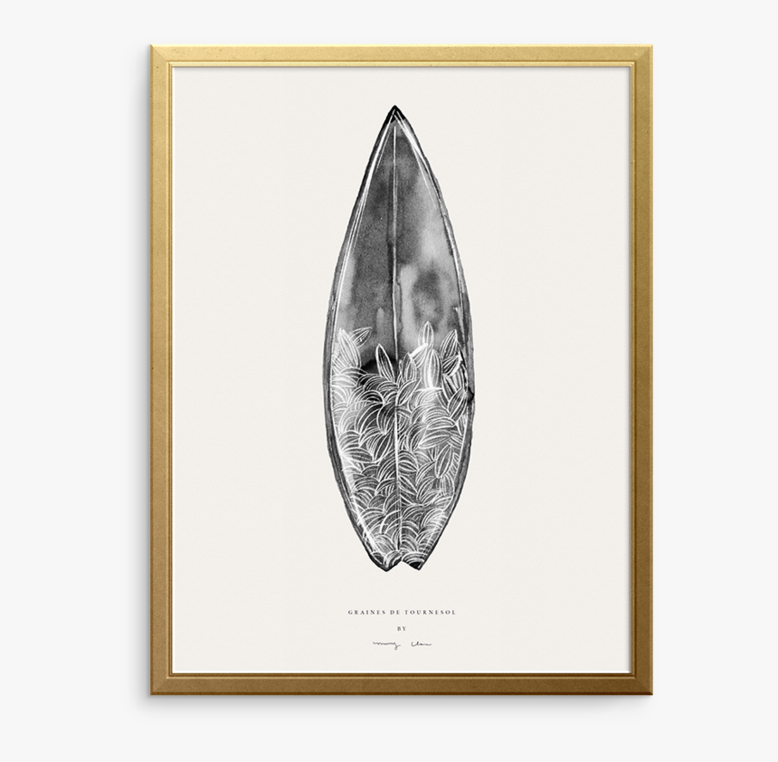 Sunflower Wall Art Print - Shield, HD Png Download