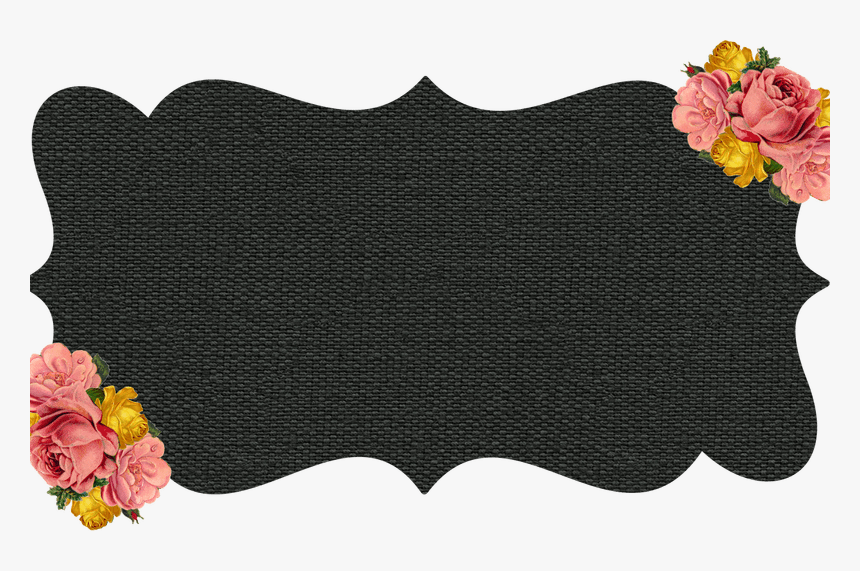 Transparent Burlap Bow Clipart - Shabby Chic Frame Clipart, HD Png Download