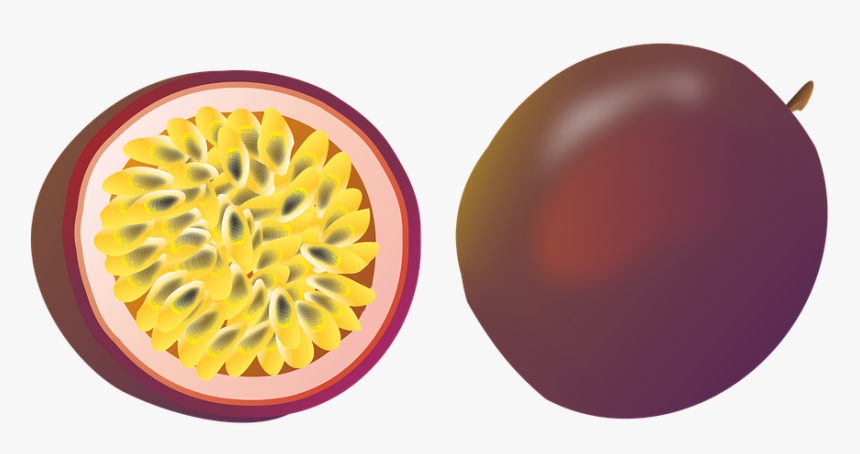 Passion Fruit, Food, Passion-fruit, Juicy - Passion Fruit Clipart Png, Transparent Png