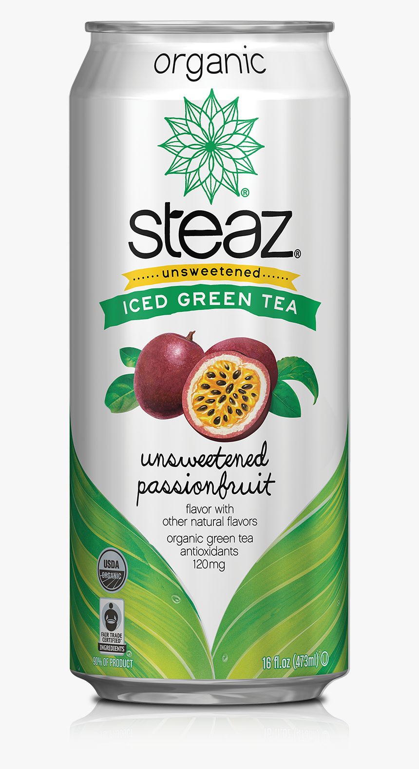 Transparent Passion Fruit Png - Steaz Blueberry Pomegranate Green Tea, Png Download