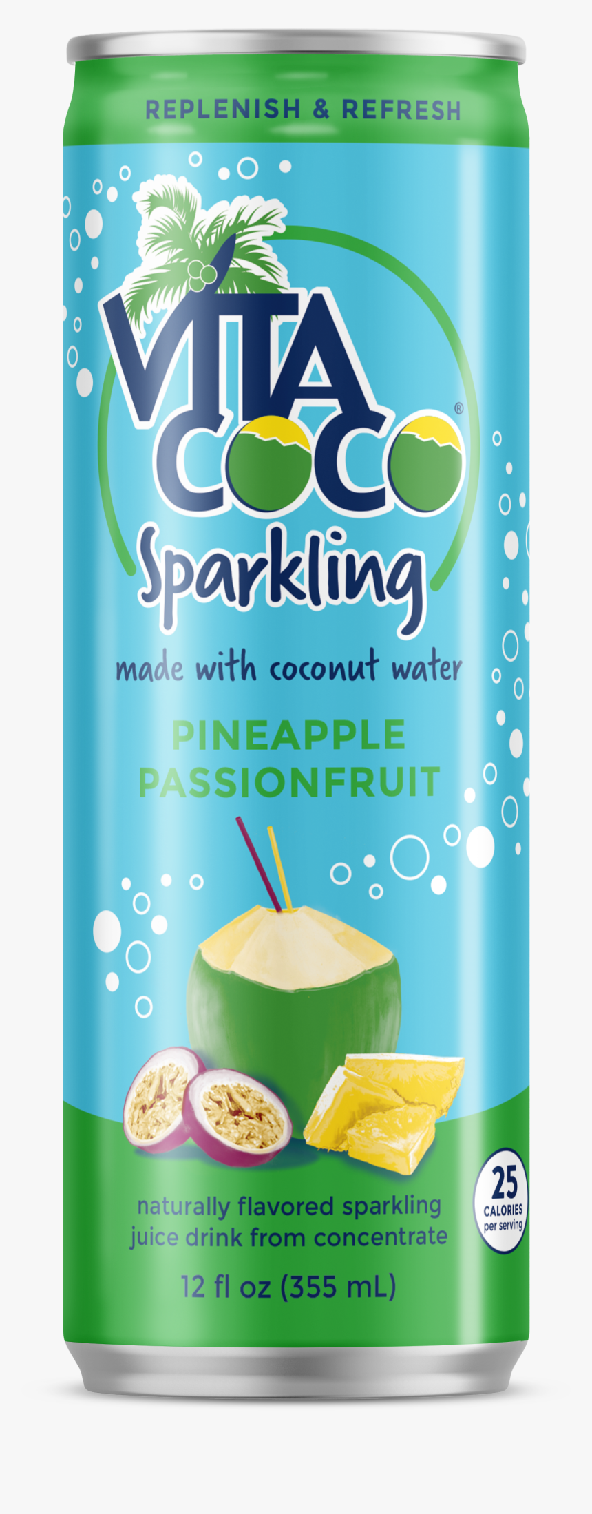 Pineapple Passionfruit - Vita Coco, HD Png Download