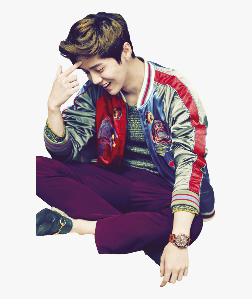 #exo Luhan #luhan #луханя #k-pop #k Pop #kpop #лухан - Lộc Hàm Cười, HD Png Download