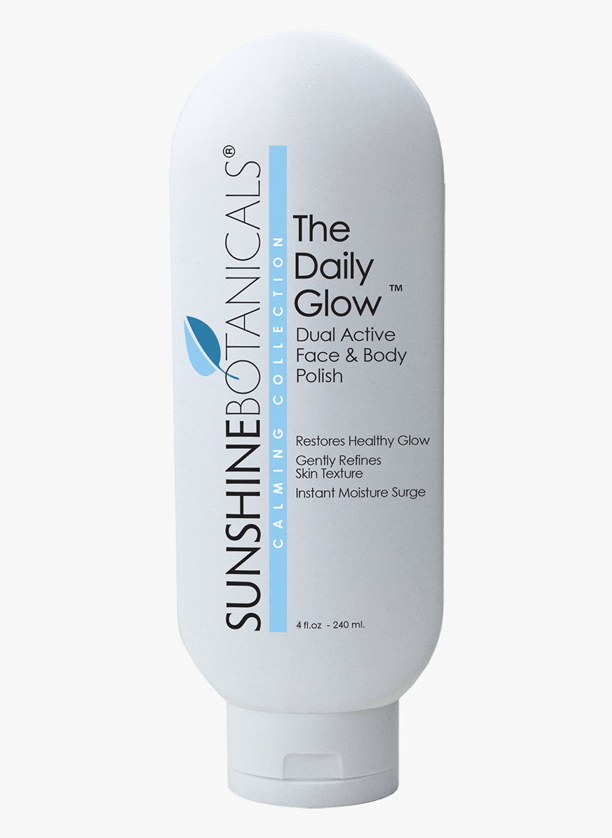 The Daily Glow Face And Body Polish And Scrub - Sunscreen, HD Png Download