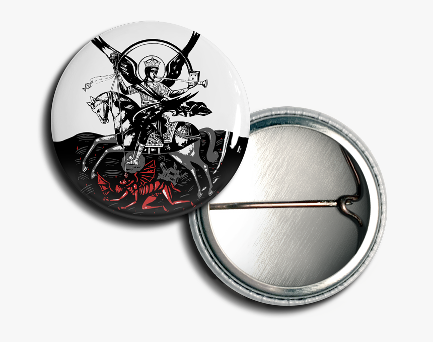 St Michael The Archangel Who Is Like Unto God Button - Saint Michael The Archangel Sticker, HD Png Download