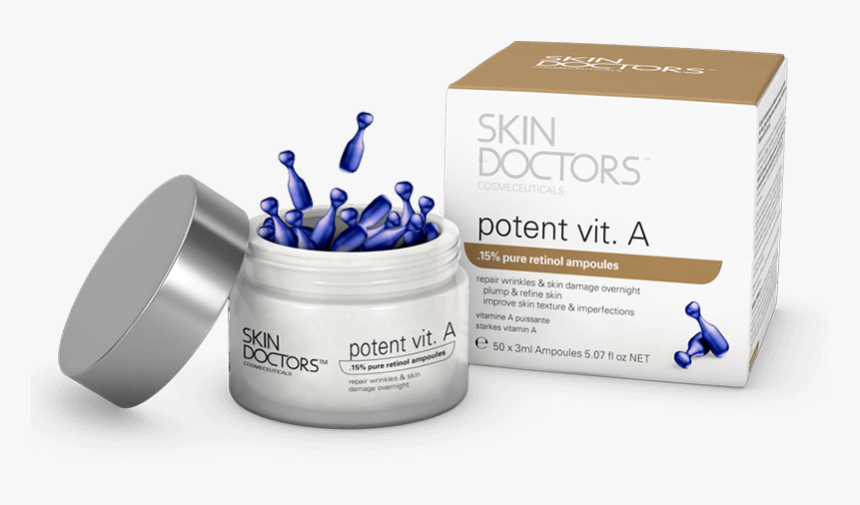 Vitaampoules Retinol Treatment - Skin Doctors Potent Vit, HD Png Download