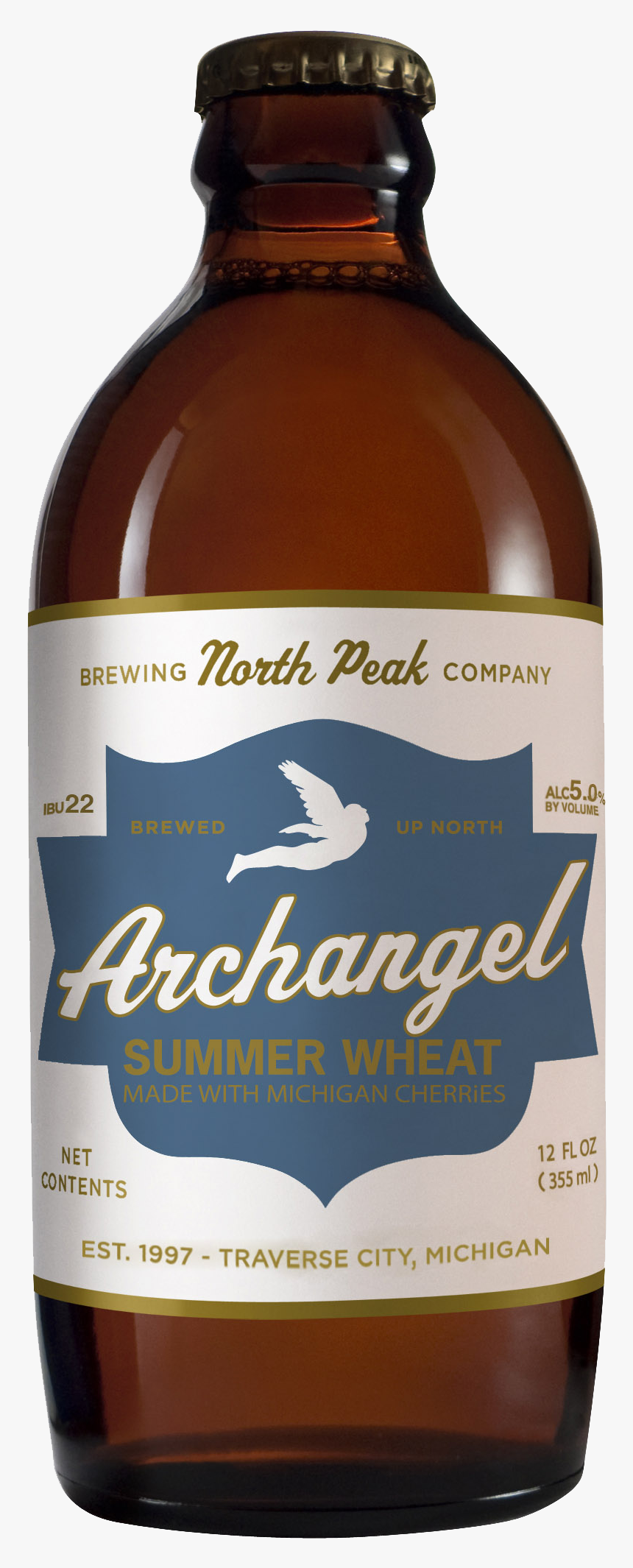 Archangel Summer Wheat - North Peak Brewing Company, HD Png Download