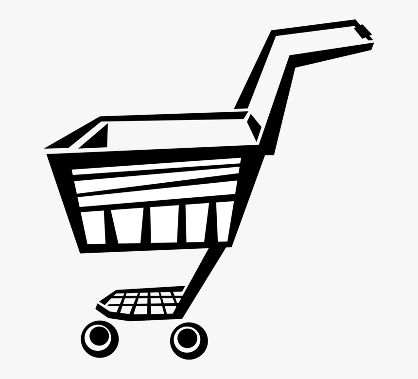 Vector Illustration Of Supermarket Grocery Store Shopping - Mass Addressable Interactive And Non Traditional, HD Png Download