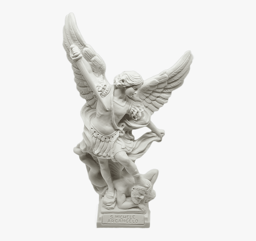 Angel Michael Statue Png, Transparent Png