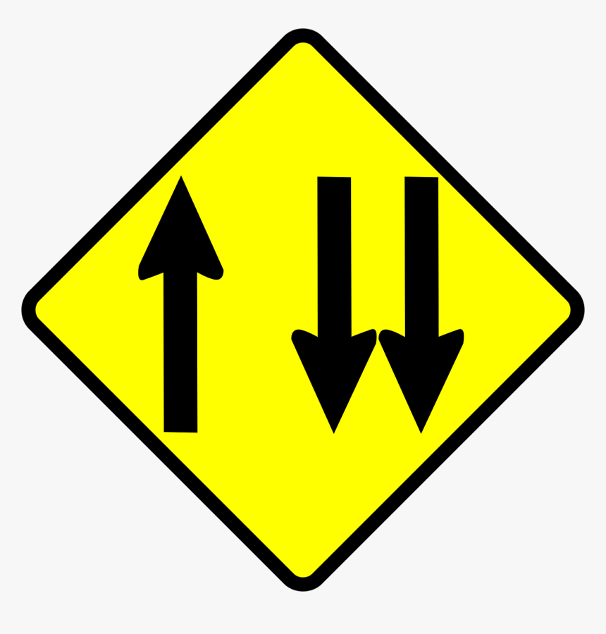 Transparent Hazard Sign Png - Rambu Lalu Lintas Jembatan Angkat, Png Download