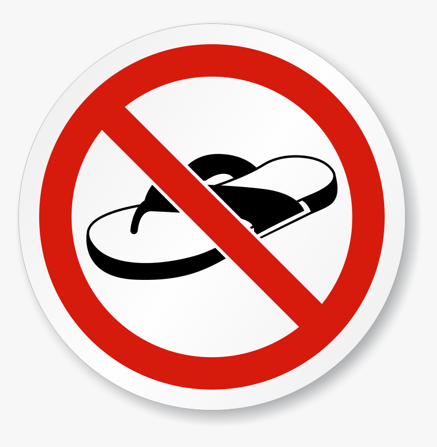 No Clipart Png - Footwear Clipart, Transparent Png