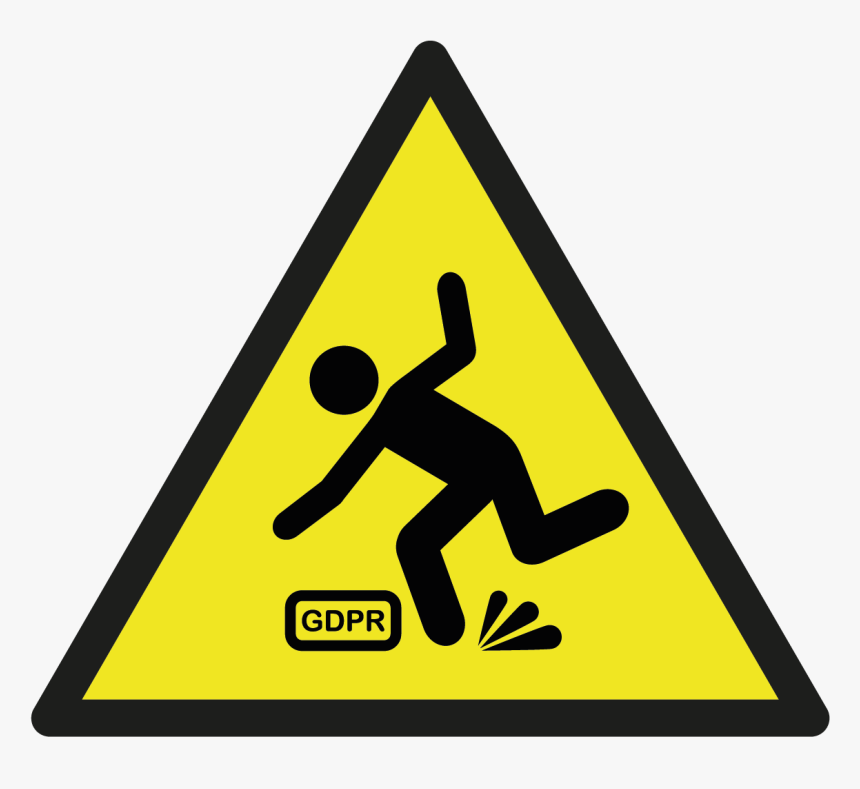 Will Gdpr Trip Your Organisation Up - Danger Of Crushing Sign, HD Png Download