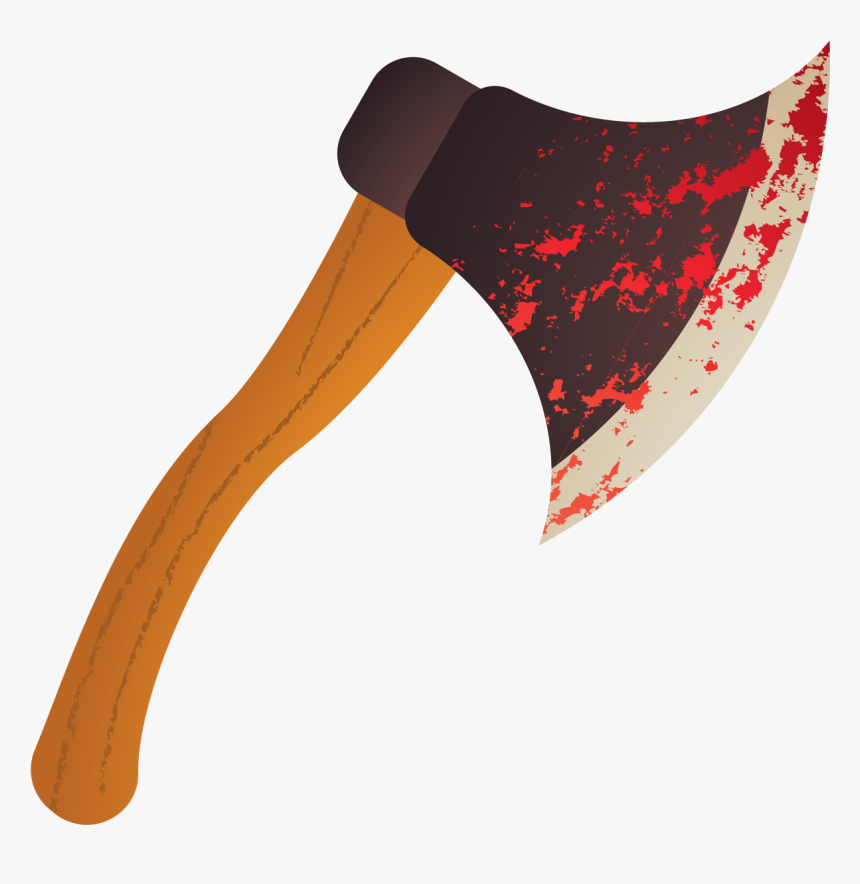 Axe,boomerang,throwing Axe,hatchet,clip Art - Axe Clipart Blood, HD Png Download