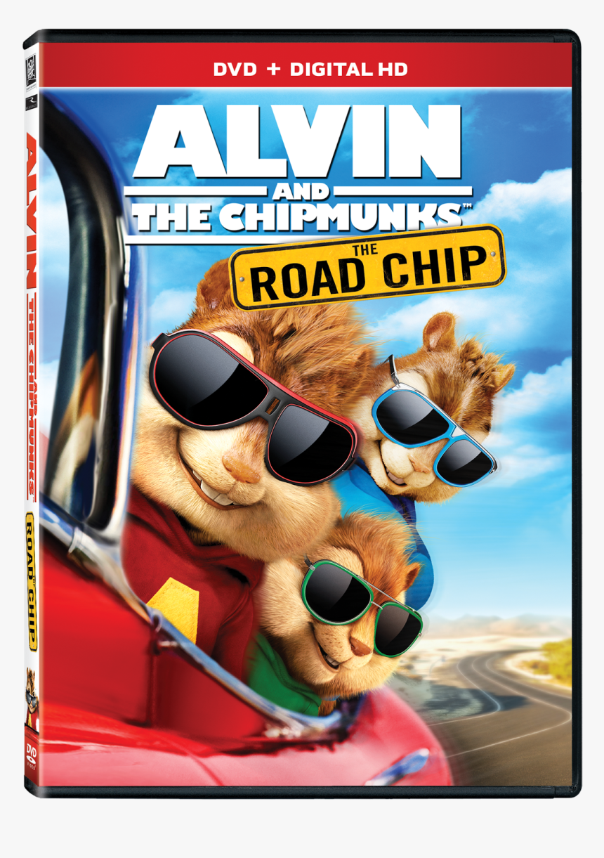 Alvin And The Chipmunks The Road Chip Dvd, HD Png Download