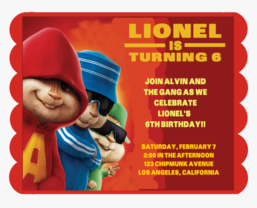 Alvin And The Chipmunks 1 2007, HD Png Download