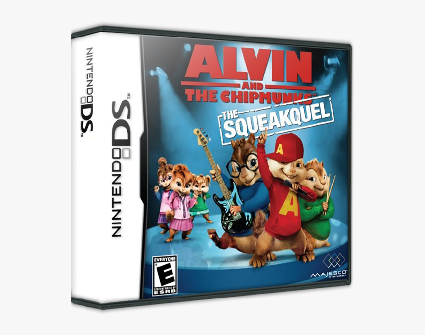 Nintendo Ds Alvin And The Chipmunks The Squeakquel, HD Png Download