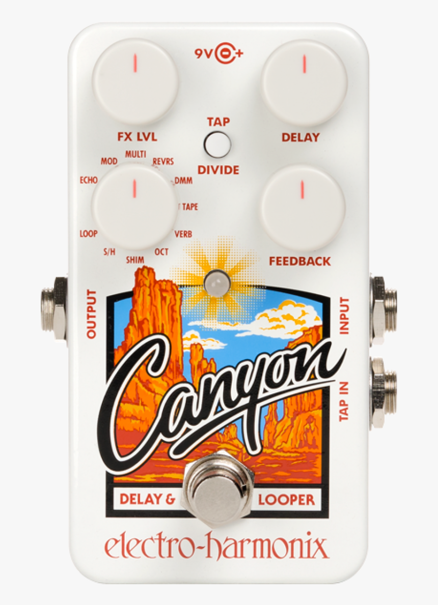 Ehx Electro Harmonix Pedal Canyon, HD Png Download