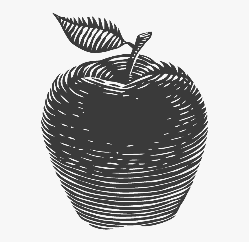 Apple Basket Png - Apple Sketch Png, Transparent Png