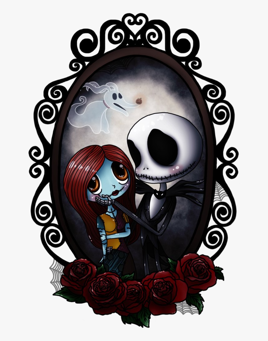 Cute Jack And Sally, HD Png Download