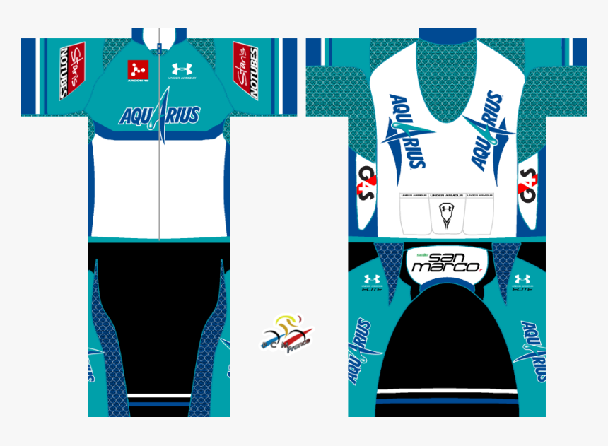 Aquarius, Dozen, February - Pcm Maillot Aquarius, HD Png Download