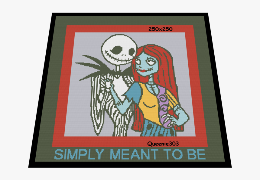 Jack And Sally - Cartoon, HD Png Download
