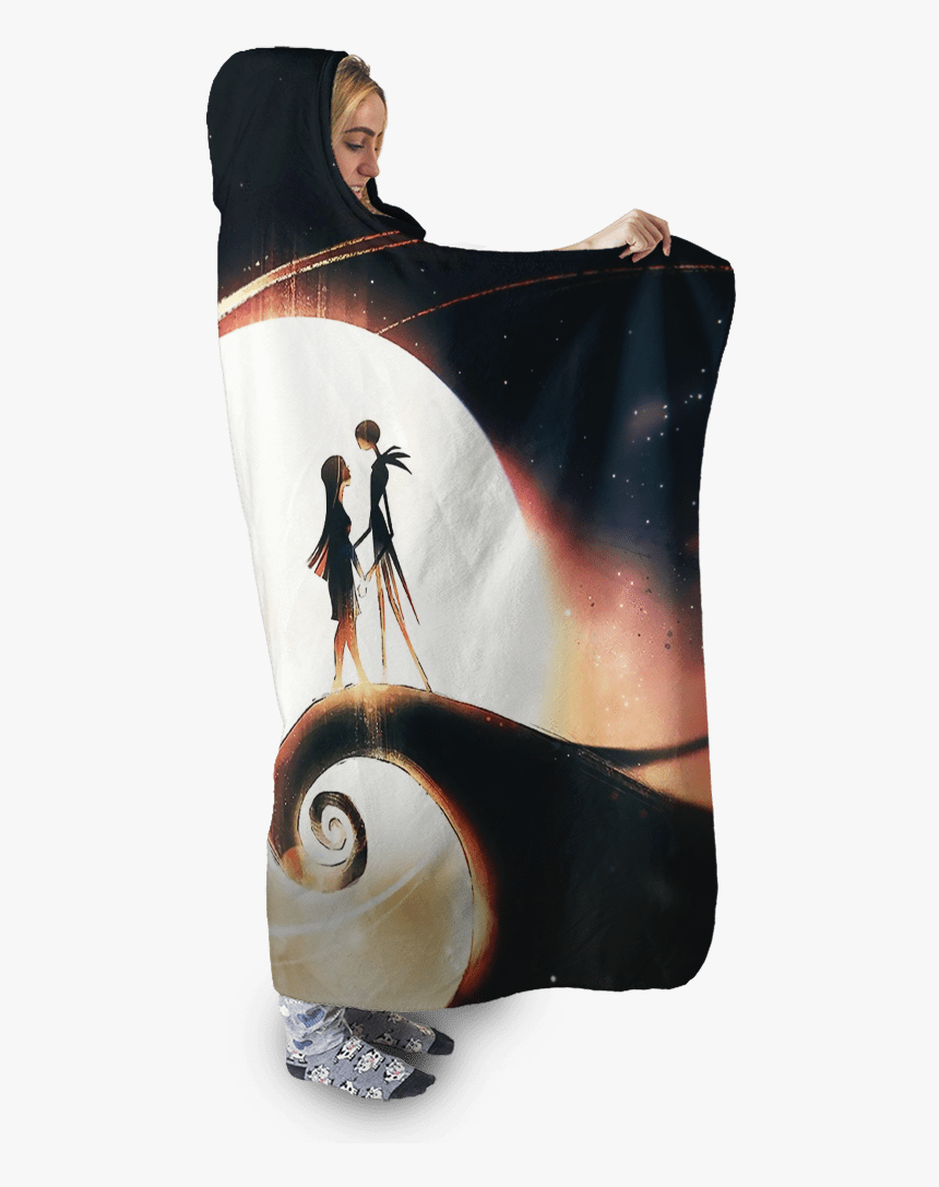 Gearhuman 3d Nightmare Before Christmas Jack And Sally - Blanket, HD Png Download