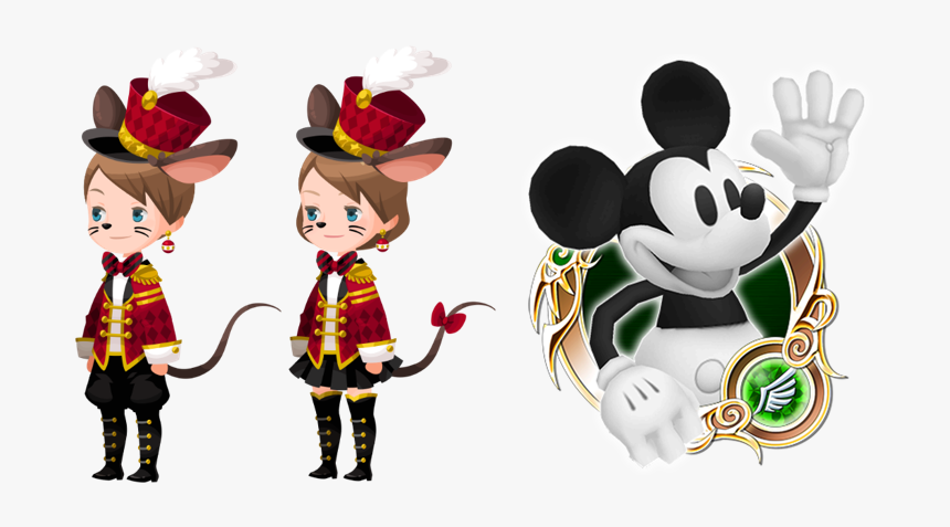Kingdom Hearts Mickey Mouse Costumes, HD Png Download