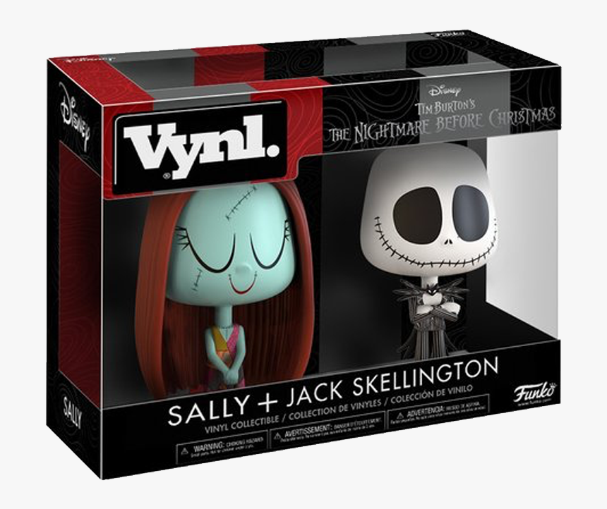  nightmare Before Christmas 21191 Sally And Jack Skellington - Vynl Nightmare Before Christmas, HD Png Download