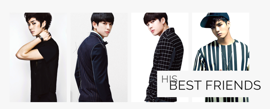 Aron Kwak, Park Jinyoung, Jackson Wang, Peniel Shin - Gentleman, HD Png Download