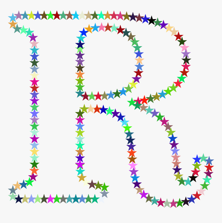 R Stars Clip Arts - D Letters Clipart, HD Png Download