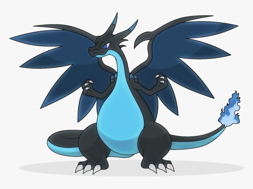 Mega Charizard X Without Flames, HD Png Download
