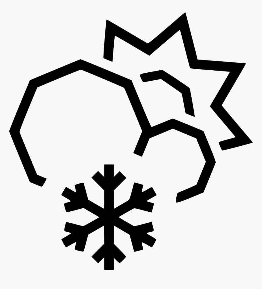 Transparent Snow Day Png - Snowflake Icon, Png Download