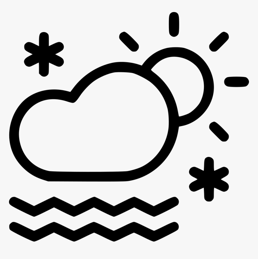 Mist Fog Frost Comments - Snow Weather Icon Png, Transparent Png