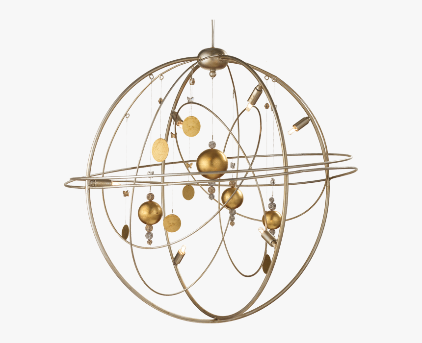 Transparent Chandeliers Png - Lampada Lampadario Sistema Solare, Png Download