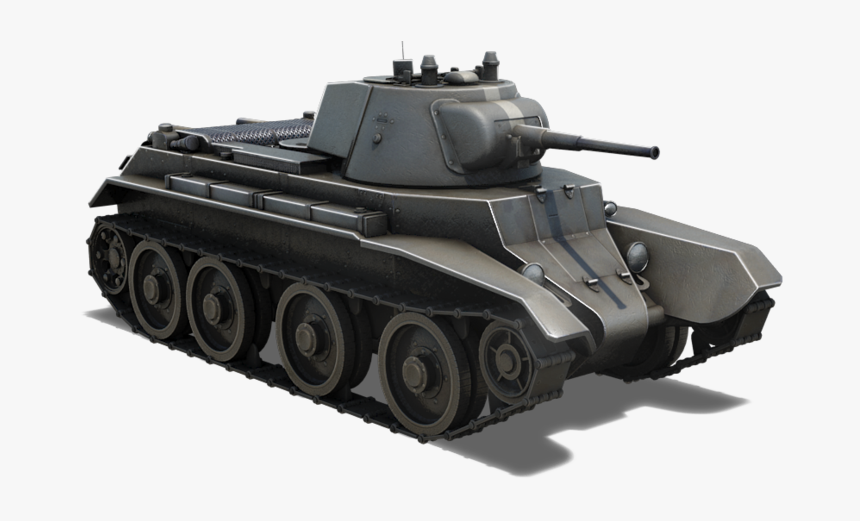 Soviet Light Tank - Bt 7 Tank Png, Transparent Png
